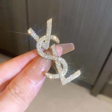Imagem de Broche De Senso De Alto Padrão Feminino Novo Design Flor No Peito Aces
