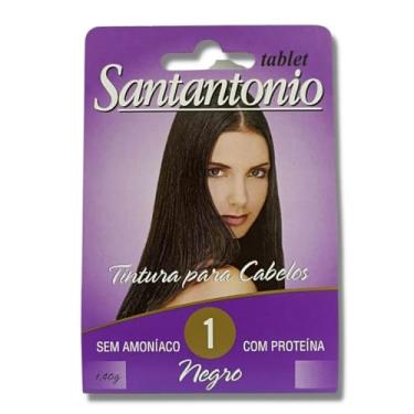 Imagem de Tintura de Cabelo Tablet Santantonio Sem Amônia com Proteína 1 Und