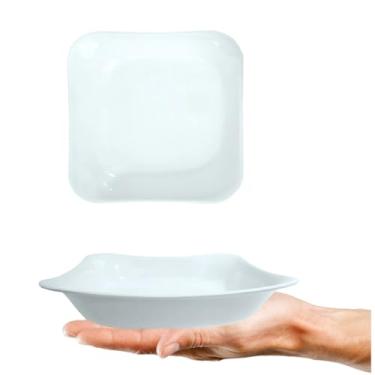 Imagem de 24 Tigelas Bowl Pote Melamina 450ml Pra Servir Porções Petiscos