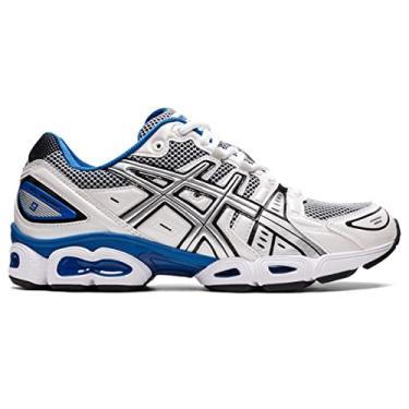 Imagem de ASICS Tênis esportivo masculino Gel-Nimbus 9, Branco/Lake Drive, 8