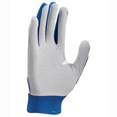 Imagem de Nike Luvas de rebatedor Hyperdiamond Select 2.0 para adultos Royal | Prata grande