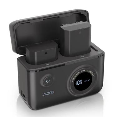 Imagem de Carregador de bateria JYJZPB, pacote com 2 NP-FZ100 com baterias de 22