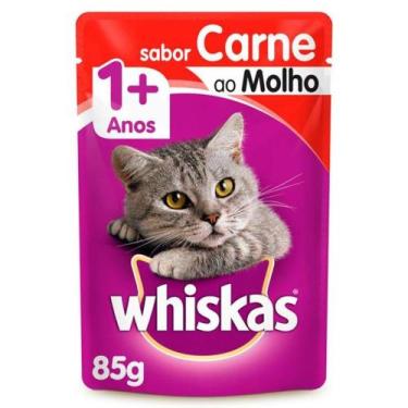 Imagem de Ração Whiskas Sachê Carne