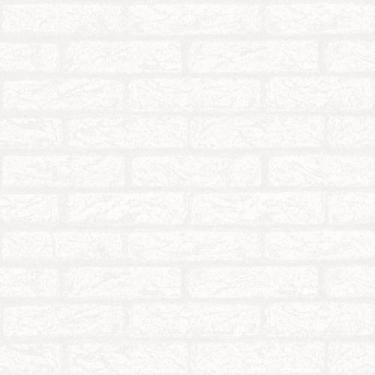 Imagem de Papel de Parede Vinílico Texturas II 3947 Tijolinho Branco 52cm x 9,5m