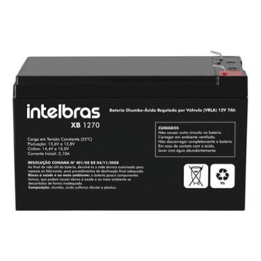 Imagem de Bateria Selada 12v 7ah Intelbras Central Alarme cerca eletrica Nobreak