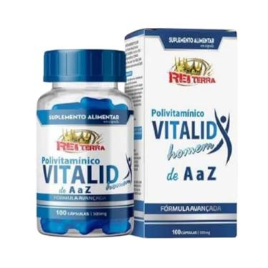 Imagem de Polivitamnico Vitalid - de A a Z 100 capsulas de 500mg