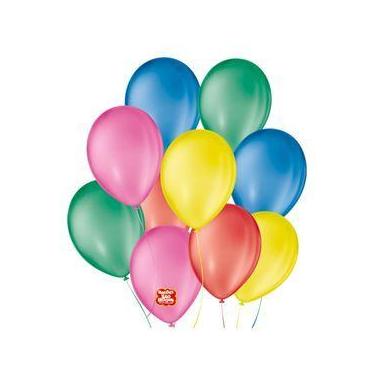 Imagem de Balão São Roque Látex Bexiga n9 Aniversario Festa Decoração - sao roqu