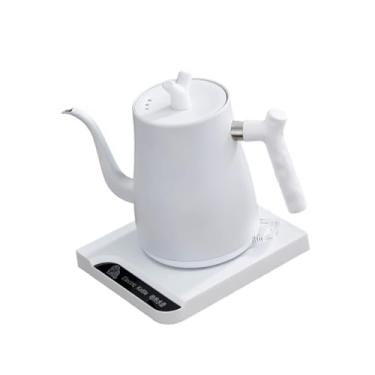 Imagem de Generic Chaleira elétrica pescoço de ganso, bule de chá elétrico, chaleira de água fervente de aço inoxidável, caldeira de água quente para restaurante, sala, Branco, 1000l