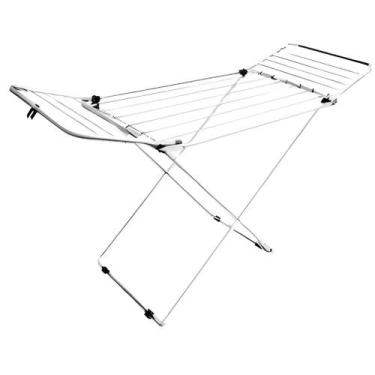 Imagem de Varal Para Roupas Retrátil Grande Com Abas Leve Não Enferruja Lavander