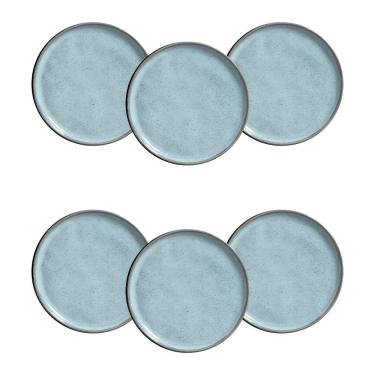 Imagem de Conjunto de Pratos de Sobremesa Porto Brasil Bio Breeze 21,5cm - 6 Peças