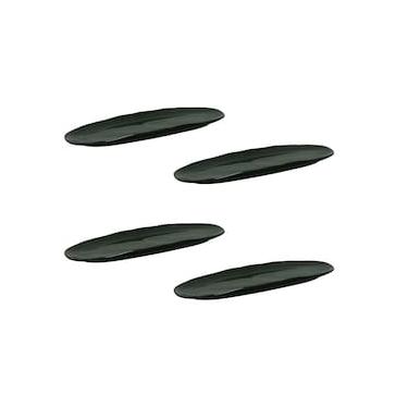 Imagem de Conjunto de Travessas Ovais Pequenas Porto Brasil Orgânico Dust 23x11cm - 4 Peças