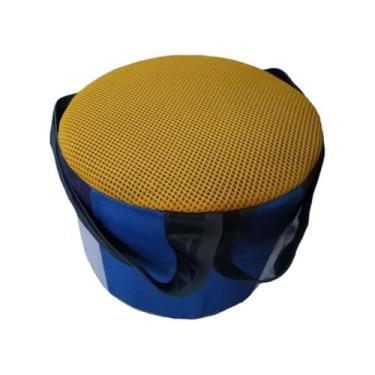 Imagem de Gralara Banqueta de jardinagem ao ar livre fezes de acampamento wearable agricultura fezes jardineiros assento de trabalho para quintal crianças adultos