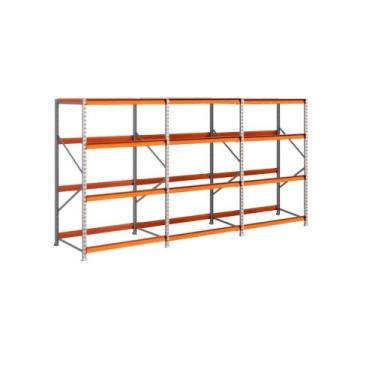 Imagem de Kit 3 mini porta pallet 4 níveis 250kg 200x120x60 - AMAPÁ