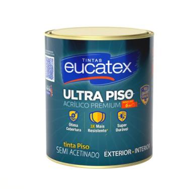 Imagem de Tinta para Pintar Piso e Calçada - Todas Cores 900ml - Ultra Piso Euca
