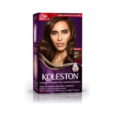 Imagem de Tintura Koleston 4.0 Castanho Médio, Castanho Médio