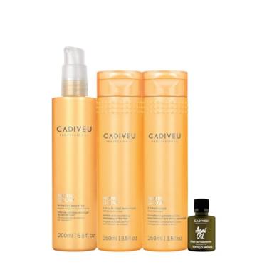 Imagem de Kit Cadiveu Professional Nutri Glow Shampoo Condicionador Pré-Shampoo e Açaí Oil (4 produtos)