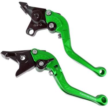 Imagem de Manete Dobrável Esportivo Zx7r Zx9 Zx1100 Zx11 1125 Fjr 1300 - Stark R