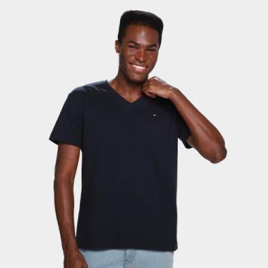 Imagem de Camiseta Tommy Hilfiger Essential Masculina, Marinho, M