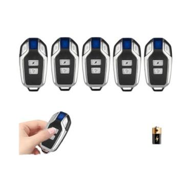 Imagem de Controle Remoto Sem Fio 433MHz RF Smart Copy Com 4 Teclas Para Portão 