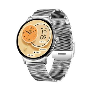 Imagem de Relógio Inteligente Ultra Fino Para Mulheres Com Tela Sempre Ligada, C