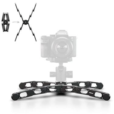 Imagem de edelkrone Mini tripé de câmera StandONE - Tripé de viagem ultraportátil para câmera - Tripé portátil de design sem botões carrega qualquer peso da câmera - tripé de mesa pernas ajustáveis