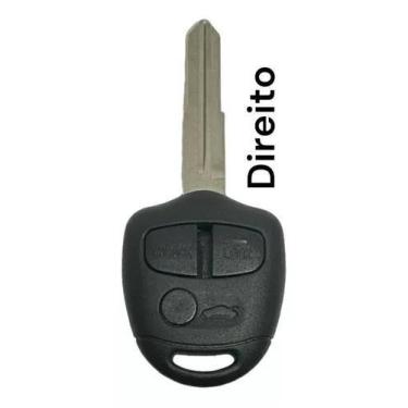 Imagem de Carcaca Chave Lancer Asx 3 Botoes 2010 2011 2012 2013 2014 - FERREIRA 