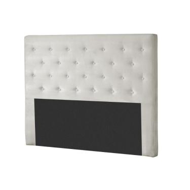 Imagem de Painel de Cama Box Estofada Casal Hampton Suede Bege - Probel