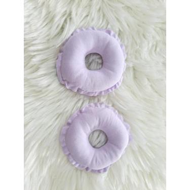 Imagem de Kit 3 Pares de Rosquinhas de amamentação Almofada protetora para seios
