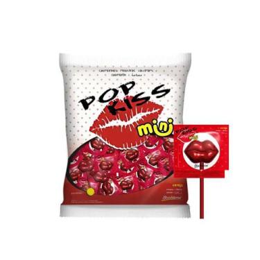 Imagem de Pirulito Mini Pop Kiss Cereja 200g - Florestal