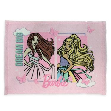 Imagem de Toalha de Lancheira Aveludada 28x40cm Barbie Lepper