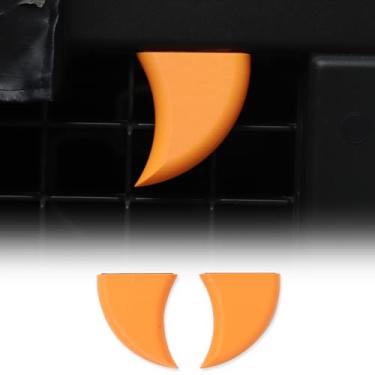 Imagem de Peças decorativas de dentes de tigre da grade dianteira compatíveis com Toyota Land Cruiser 250 J250 LC250 Prado 2024 2025 ABS moldura da tampa da grade do carro acessórios externos automotivos