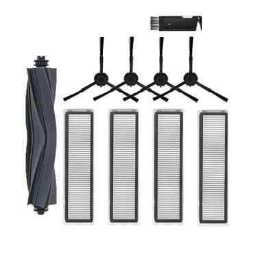 Imagem de Roller/Side Brush Accessories Compatible With Dreame D10s / D10s Pro Robot Vacuum Cleaner Wahable Hepa Filter Mop Cloth Rags Replacement(Set16)