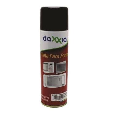 Imagem de Spray Micro-ondas Tinta Para Pintura Interna E Externa Preto - DAXXIA