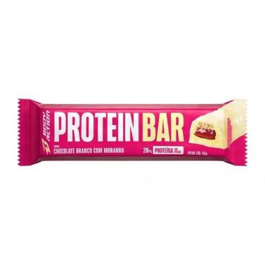 Imagem de Protein Bar (55g) - Sabor: Chocolate Branco c/ Morango - Body Action