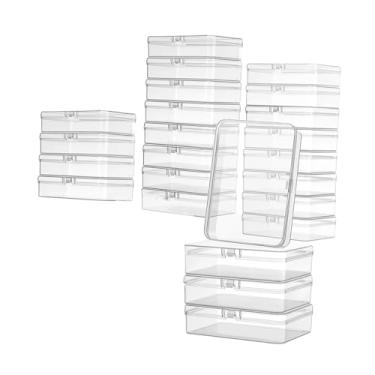 Imagem de Tachiuwa Caixa de Armazenamento de Contas 24x Caixa de Giz de Cera Recipiente Portátil para Armazenamento de Artesanato para Equipamentos