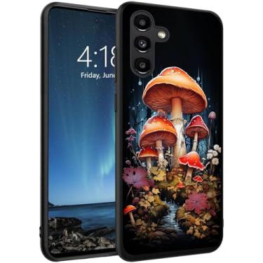 Imagem de DSRGRGFDJ Capa projetada para Samsung Galaxy S25 FE de 6,7 polegadas, capa de silicone ultrafina, antiarranhões e à prova de choque - Cogumelo