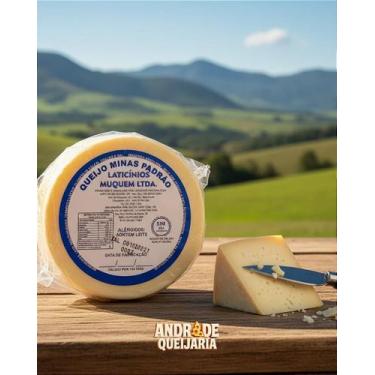 Imagem de Queijo Minas Padrão Cremoso - 530g - Laticínio Muquem