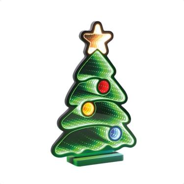 Imagem de Árvore Natalina Iluminada Led Luz Infinita 40cm Bivolt Taschibra