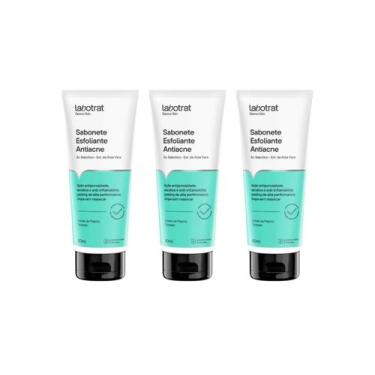 Imagem de Kit 03 Sabonete Esfoliante Antiacne 80ml - Labotrat