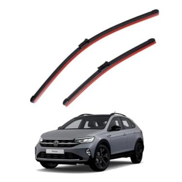 Imagem de Jogo Palheta Limpador De Parabrisa Nivus 2021 Em Diante Encaixe específico