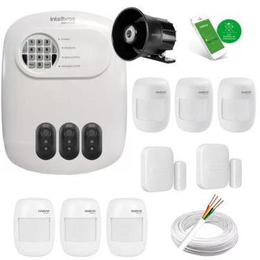 Imagem de Kit De Alarme Intelbras Sensor De Presença SF E CF