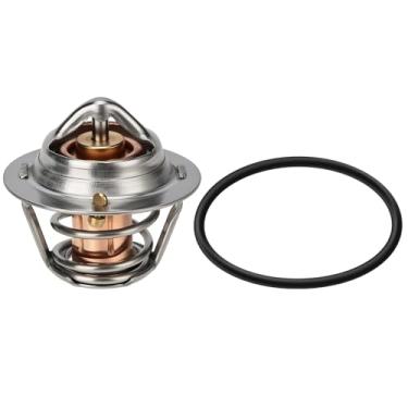 Imagem de JAVIK Termostato com O-Ring para Kawasaki Tery-x 750 800 2008-2024 Brute Force 650 750 4x4 2002-2024 Eliminator 600 1986-1987 & 1996-1997 Prairie 700 2004-1987 2006 Vulcan 500 1990-2009 O.E.M# 49054