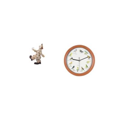 Imagem de Fenteer Estatueta de Palhaço, Coleção de Esculturas, Estatueta Decorativa para Mesa, Centro de Mesa, Armário, Sala de Jantar, Relógio de Parede Decorativo, Re