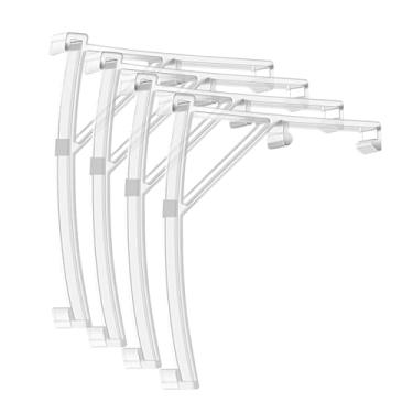 Imagem de Lâminas de substituição de persianas verticais de 8,5 cm, clipes de sanefa de plástico transparente, clipes de sanefa para persianas, substituição de clipes para persianas, peças de tratamento de