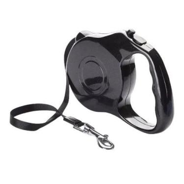 Imagem de Coleira Guia Retrátil Pet Cachorros Gatos 5 Metros - Meu conforto LL