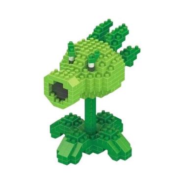 Imagem de Conjunto De Blocos De Montar Plants Vs Zombies, Personagens Do Jogo De