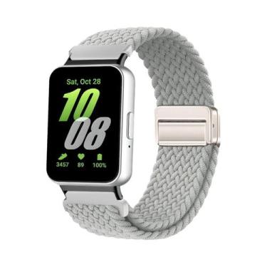 Imagem de Pulseira Magnética Ajustável De Nylon Para Samsung Galaxy Fit3, Acessó