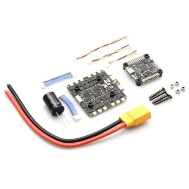 Imagem de Kavolet Controlador de Vôo Compacto F722 FC 3-8S Lipo 5V / 10V Dual BEC Com 80A 4 Em 1 BLheliS ESC - Ideal para FPV Freestyle Racing Quadcopter, Fácil Manutenção (Preto #-3)