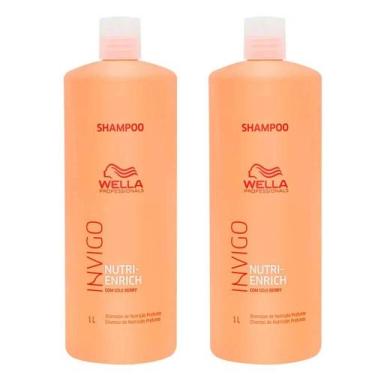 Imagem de Wella Professionals Invigo Nutri-Enrich Kit  Com Dois Shampoos, Kit