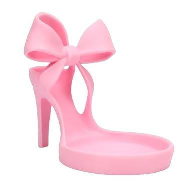 Imagem de HEEPDD Porta-Joias de Salto Alto Impresso Em 3D, Organizador de Colar de Brinco de Anel Em Formato de Sapato Elegante, Suporte de Joias Leve Com Massa Reutilizável para Armário de